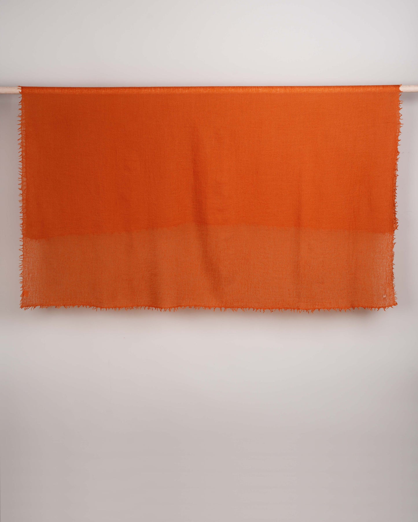 Eco-Shahtoosh Carré burnt orange