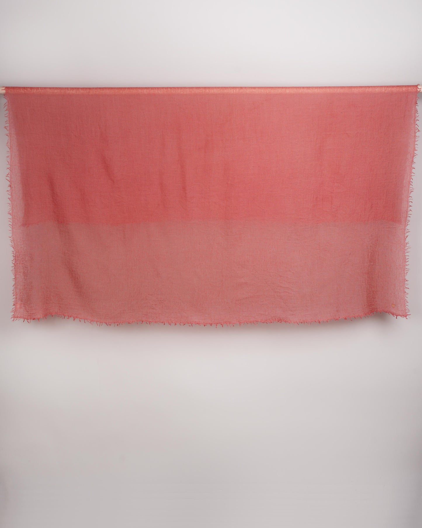 Eco-Shahtoosh Carré desert rose