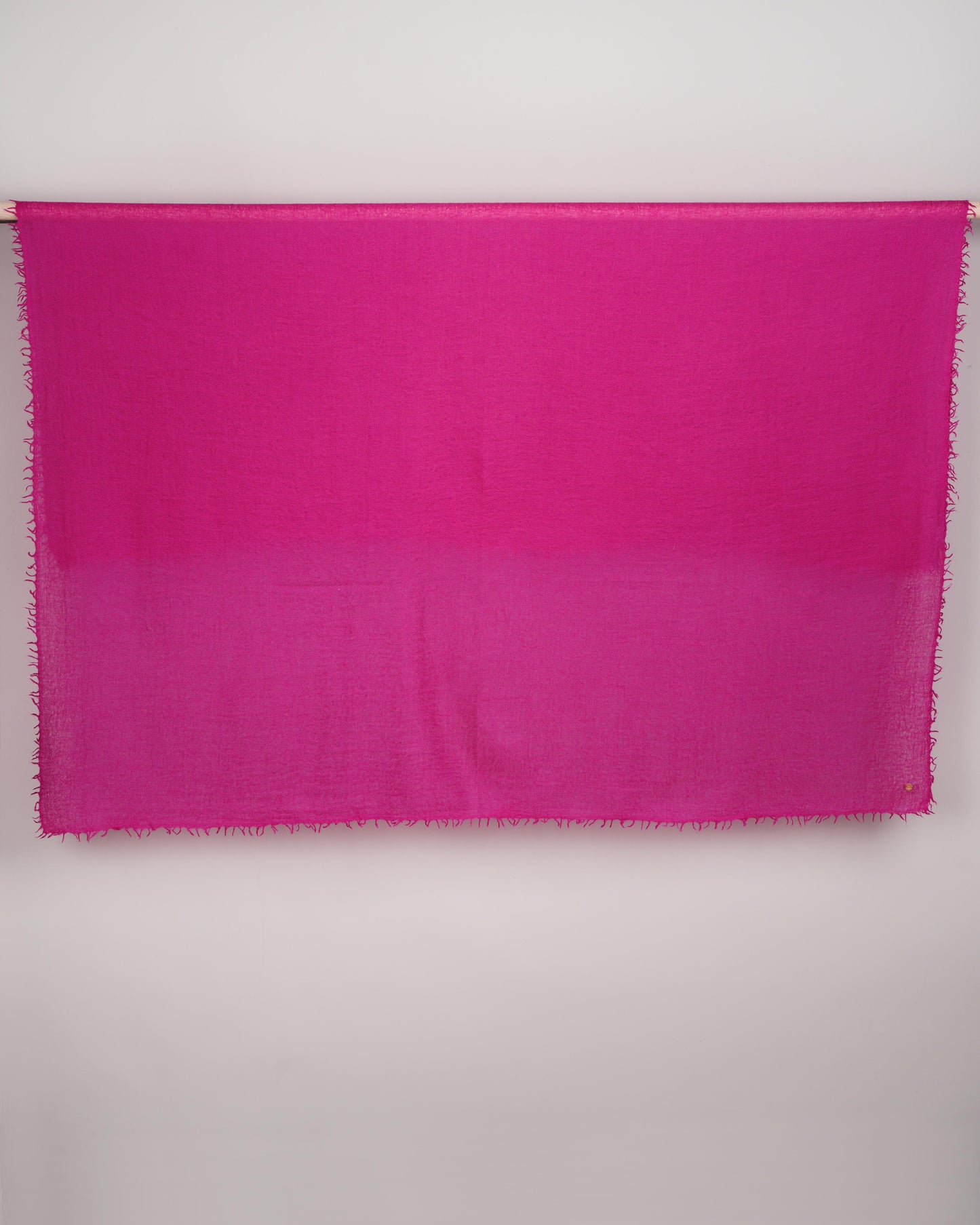 Eco-Shahtoosh Carré fuchsia rose