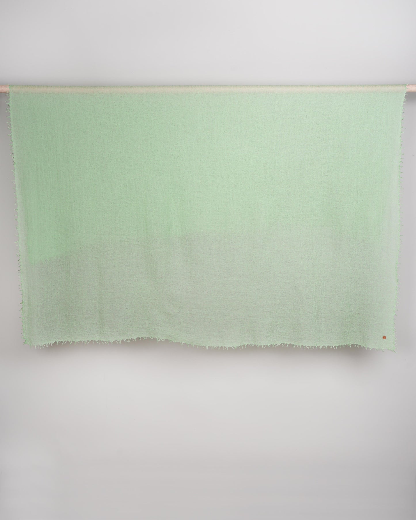 Eco-Shahtoosh Carré pastel green