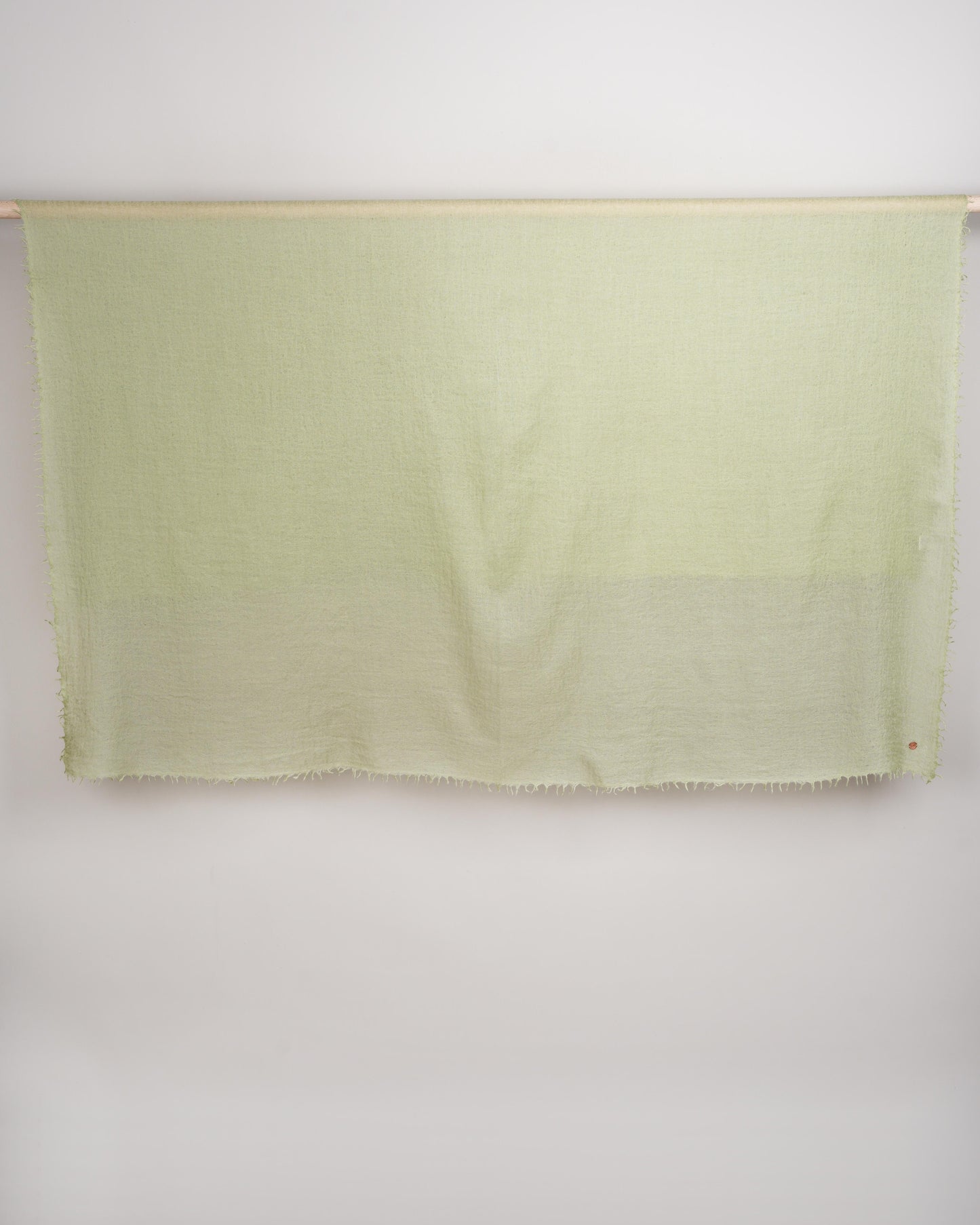 Eco-Shahtoosh Carré white jade