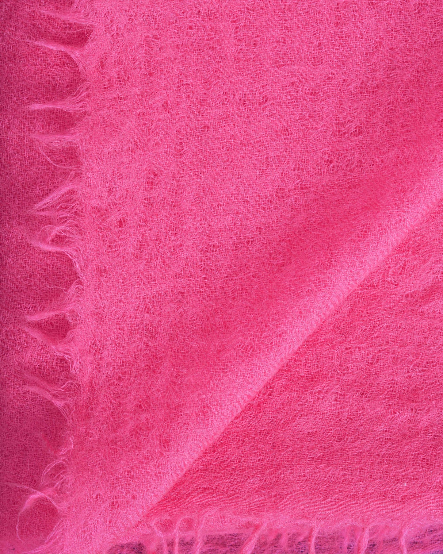 Eco-Shahtoosh Carré neon pink