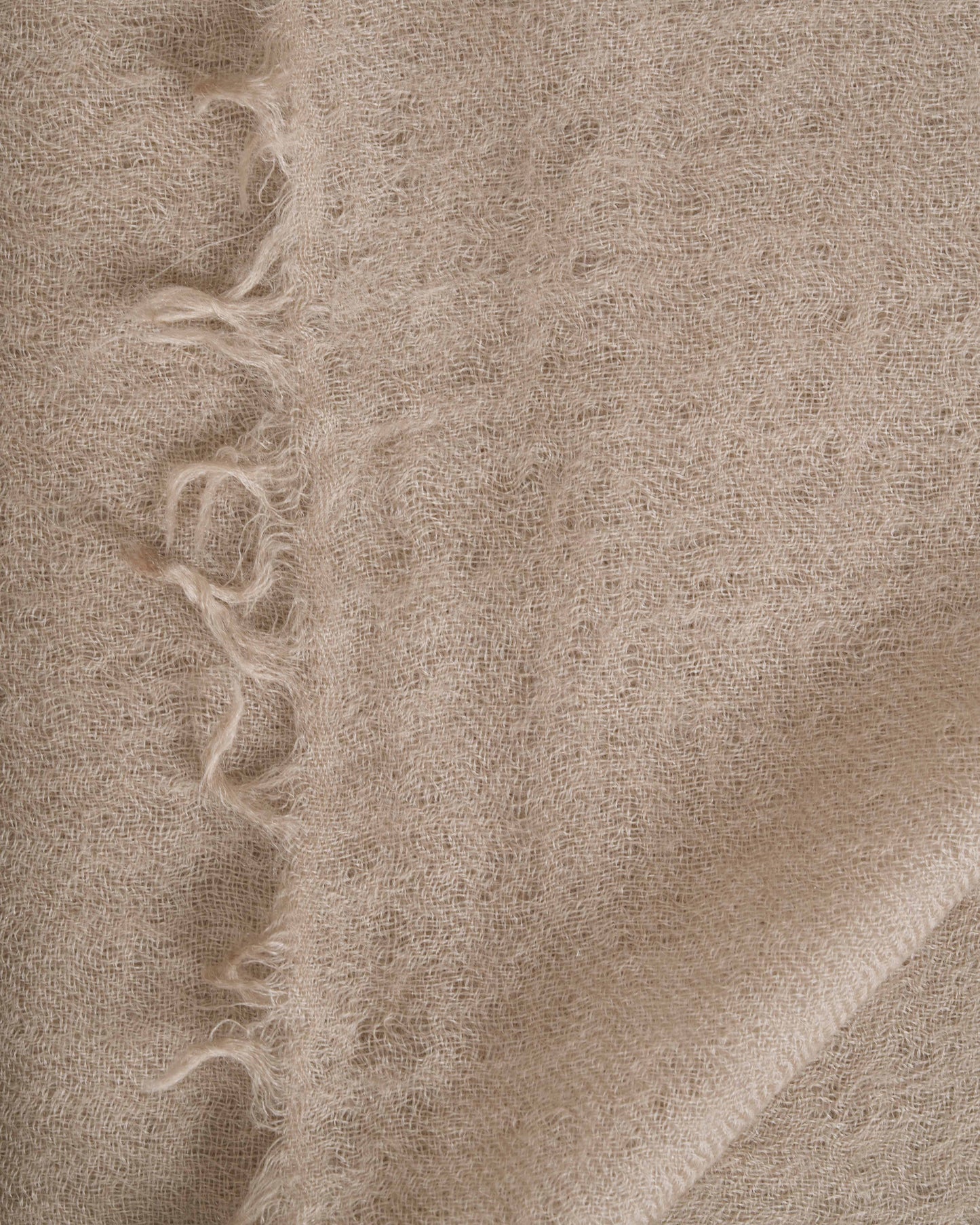 Eco-Shahtoosh Carré simply taupe