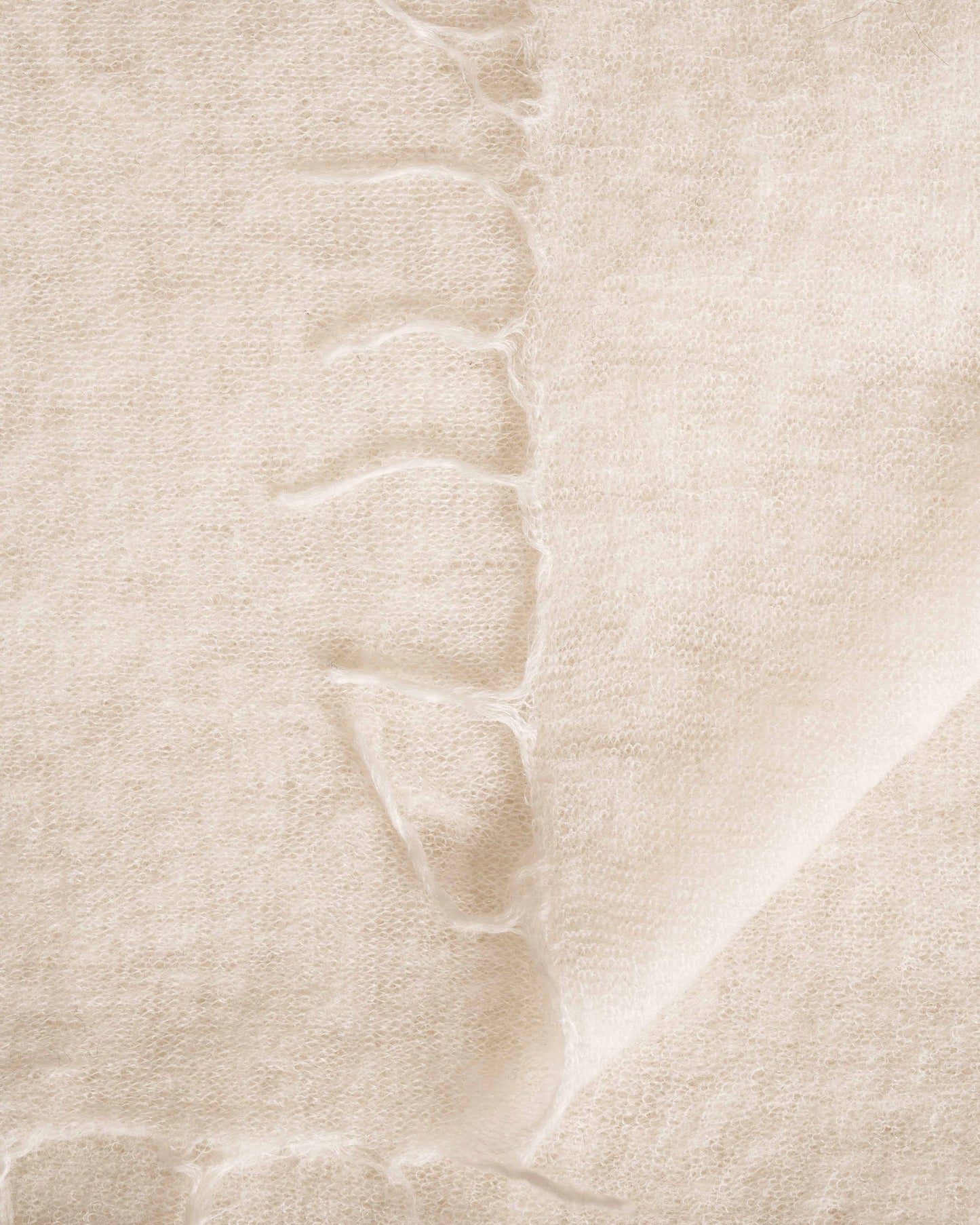 Pashmina Katō wool white