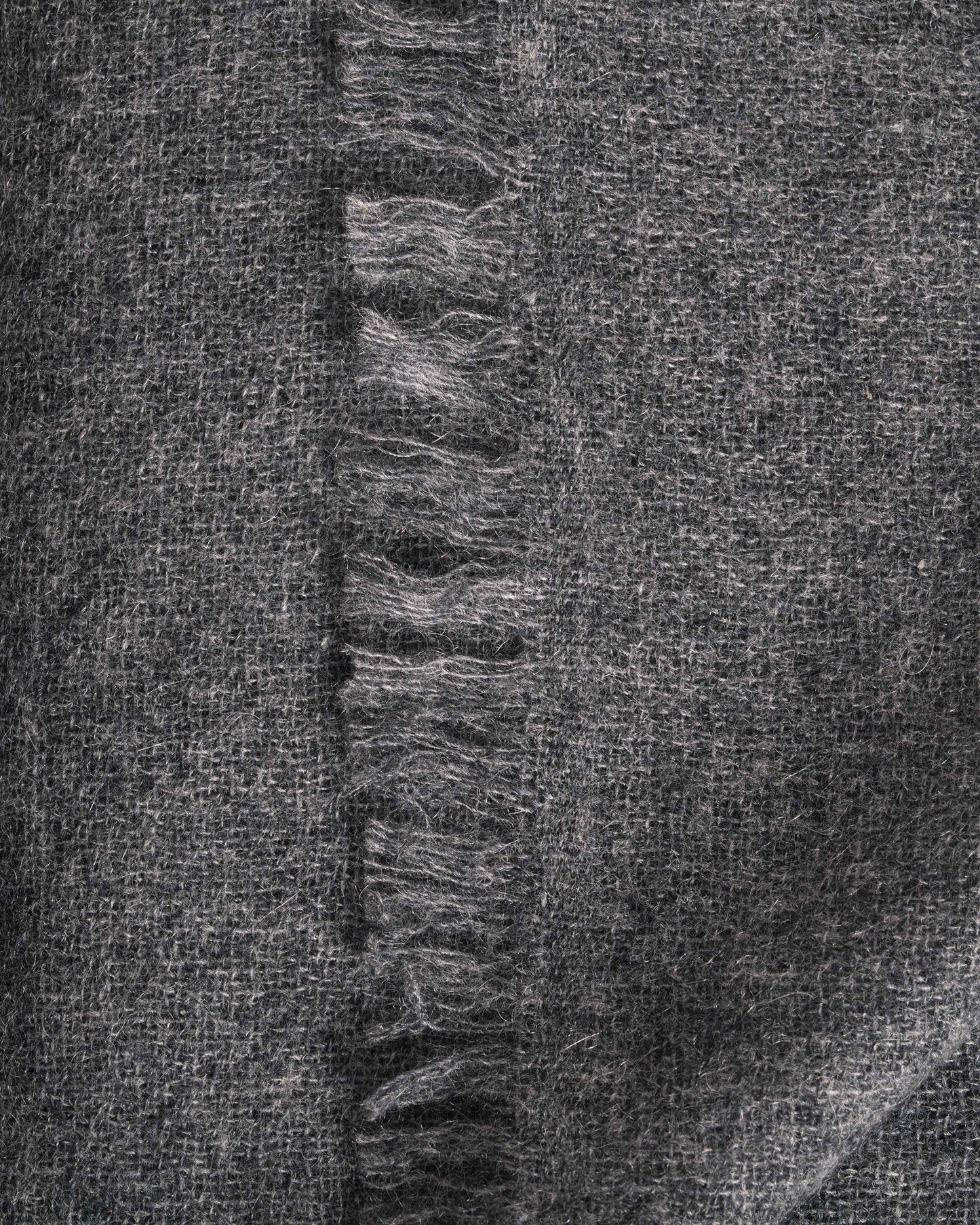 Kyōto Pashmina charcoal melange