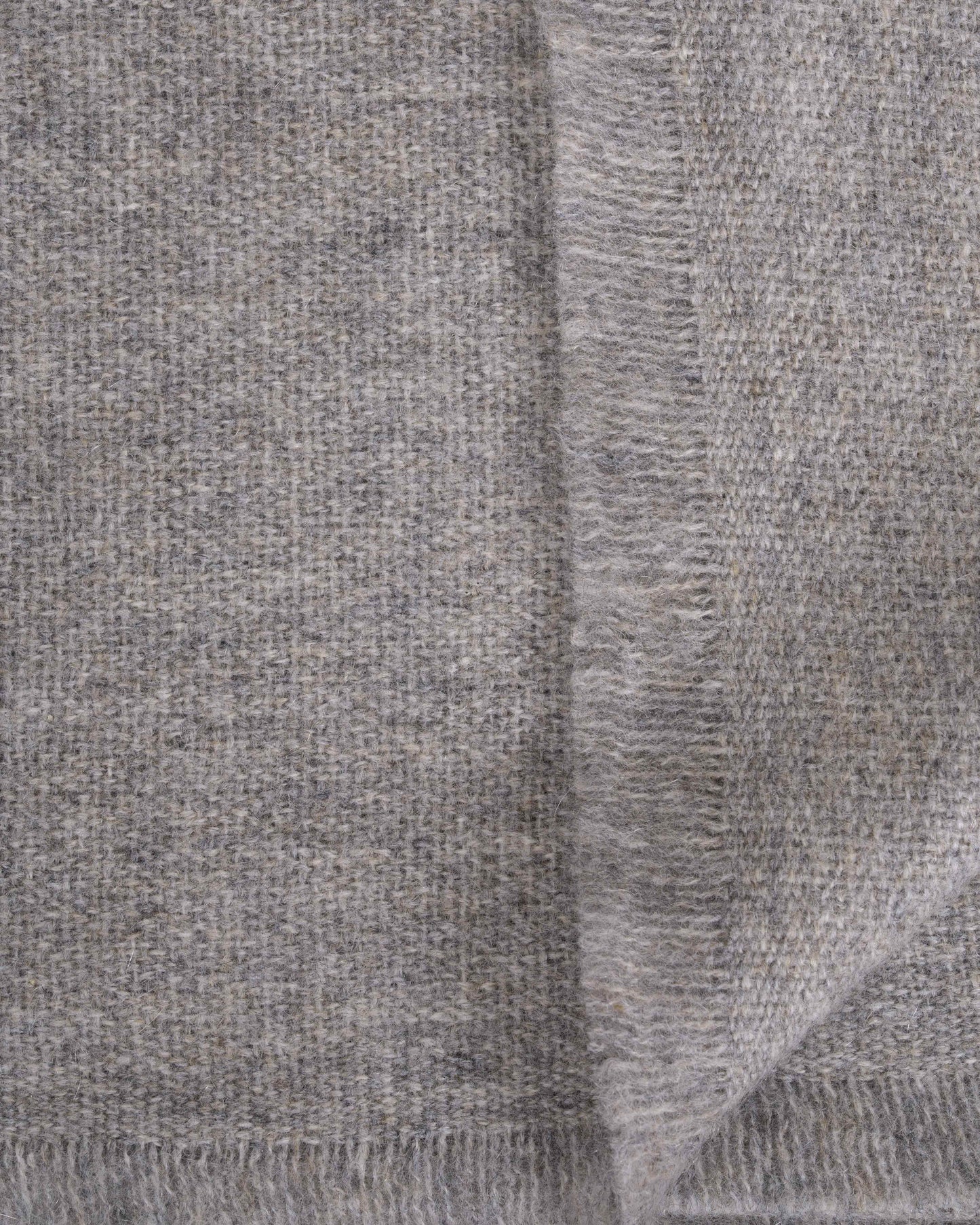 Pashmina 100% Kaschmir Schal grey melange