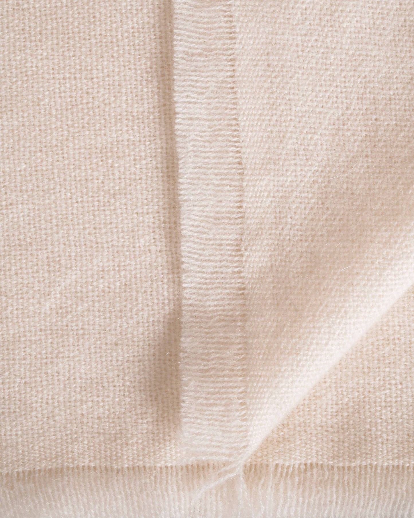 Pashmina 100% Kaschmir Stola crème