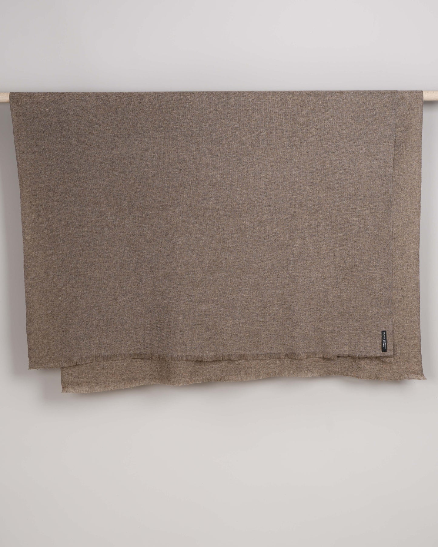 Pashmina 100% Kaschmir Stola  natural coffee