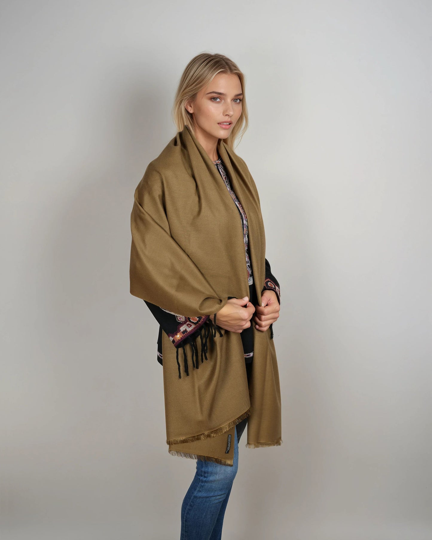 Pashmina Couture butternut olive