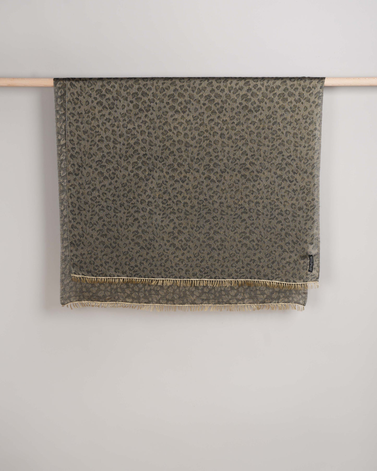 Water-Pashmina Leopard gold