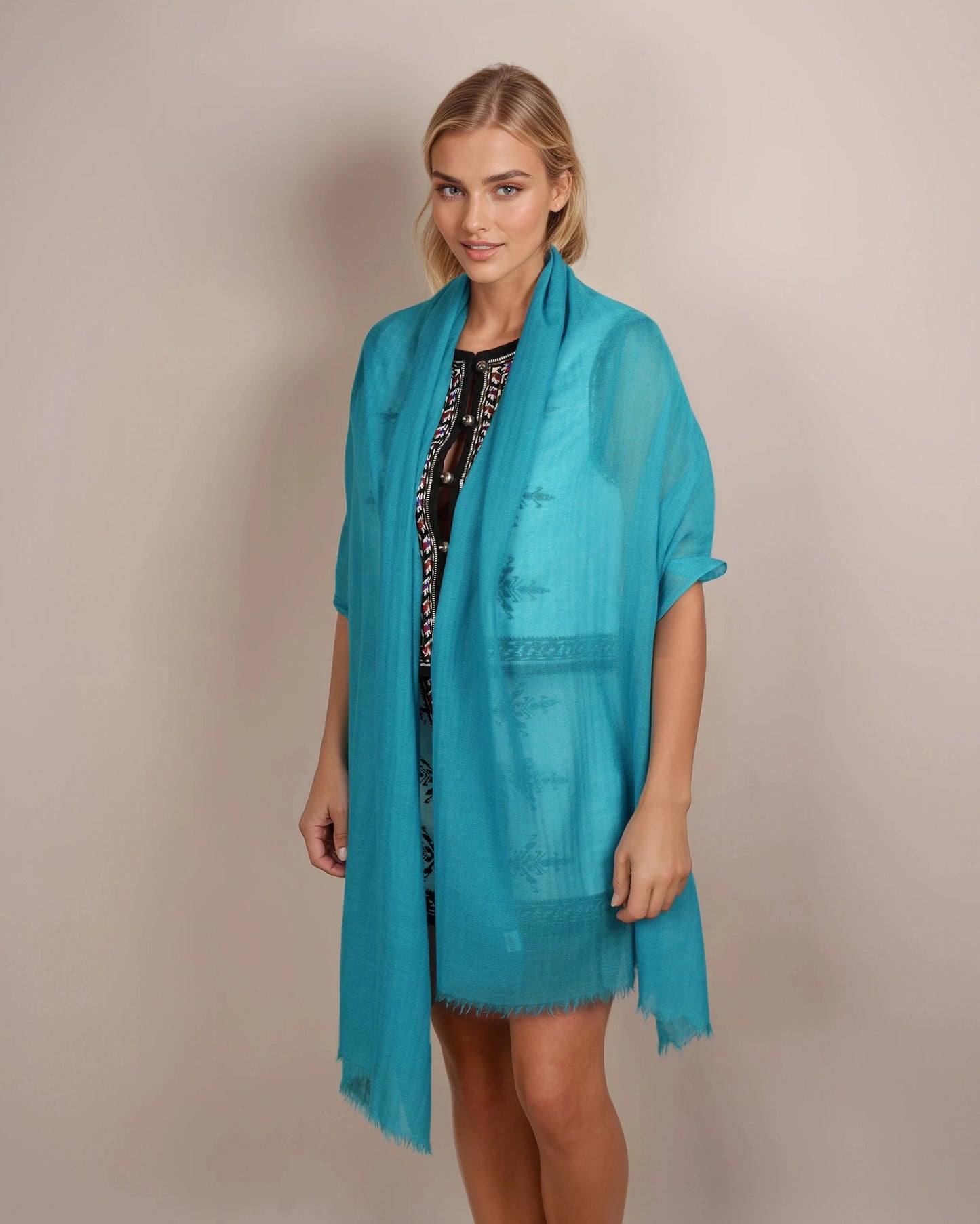 Hot Pashmina algiers blue