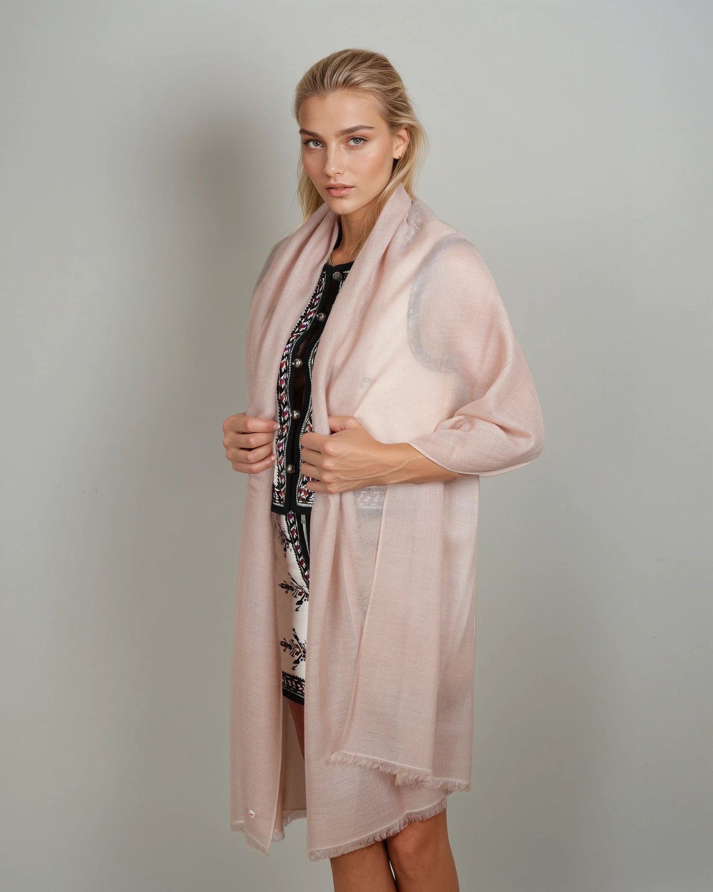 Hot Pashmina cameo rosé
