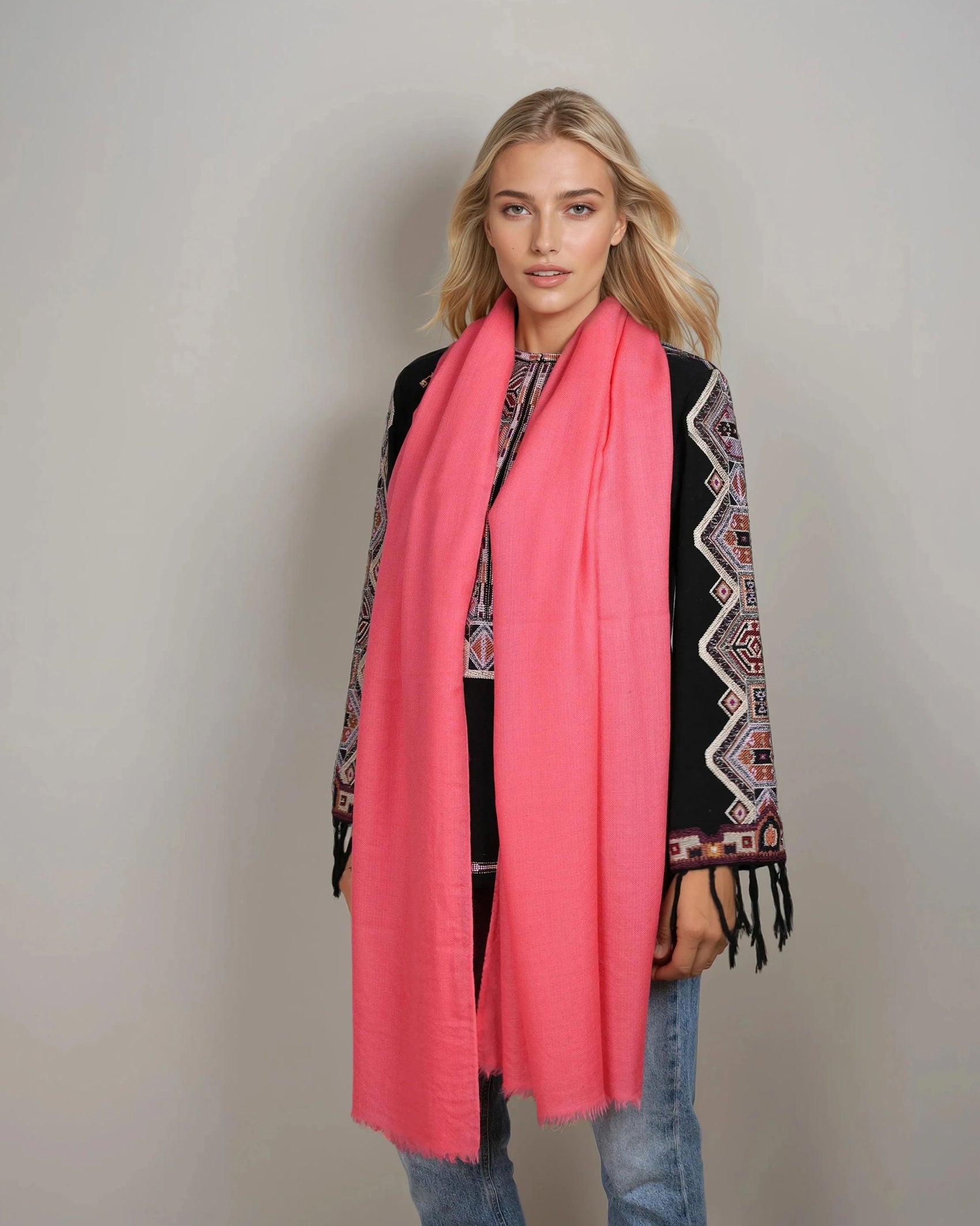 Ring-Pashmina sugarcoral