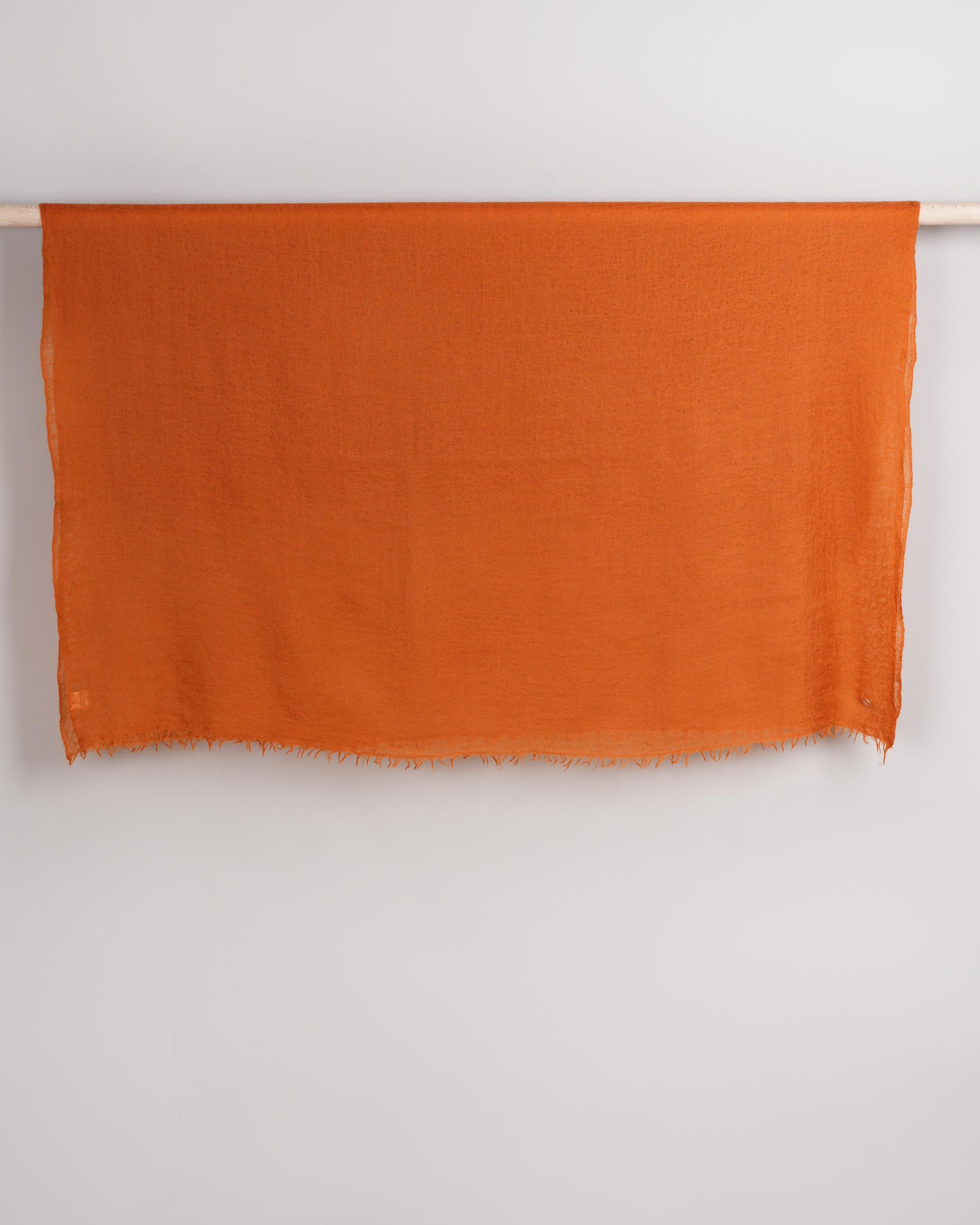 Eco-Shahtoosh burnt orange