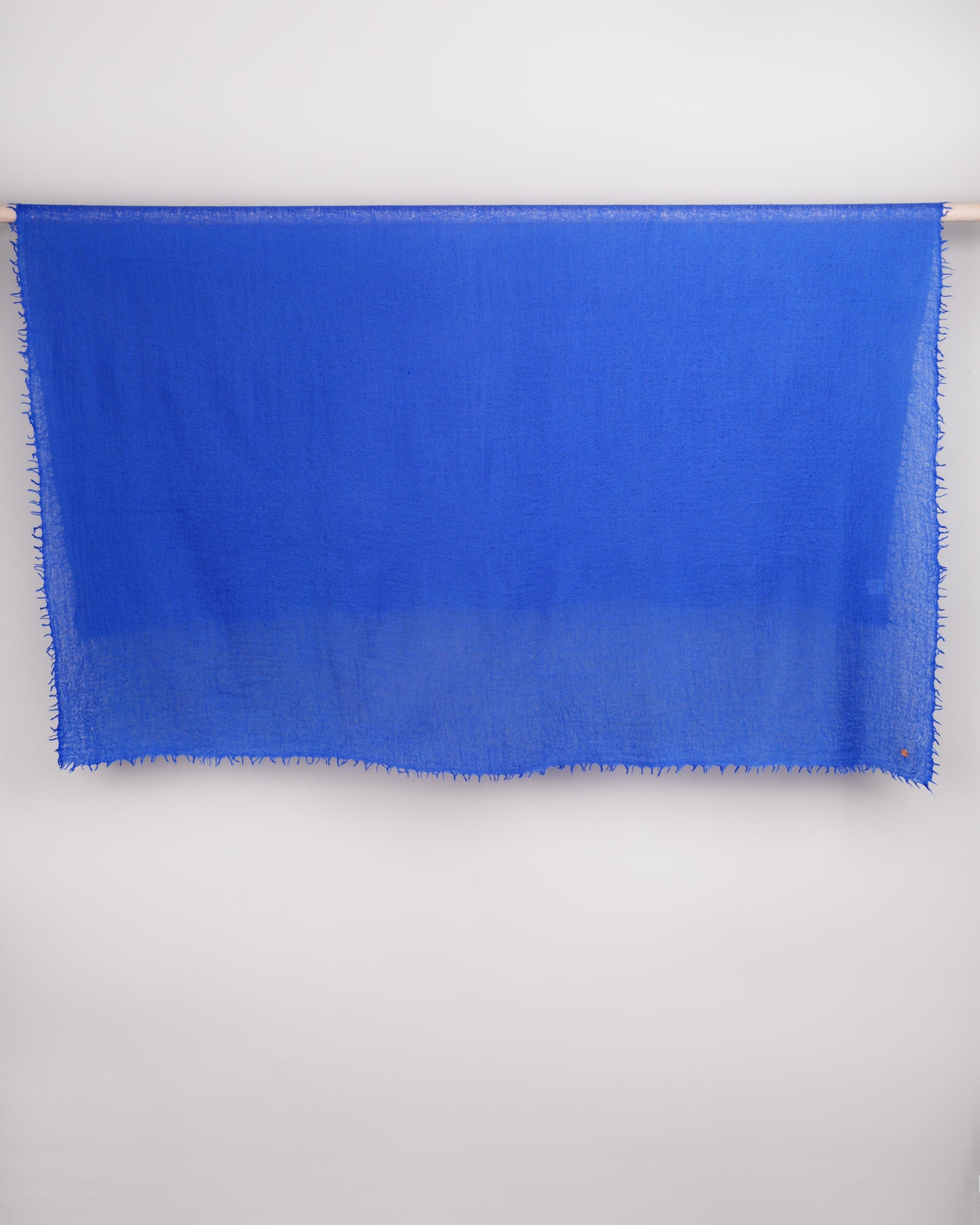 Eco-Shahtoosh Carré dazzling blue