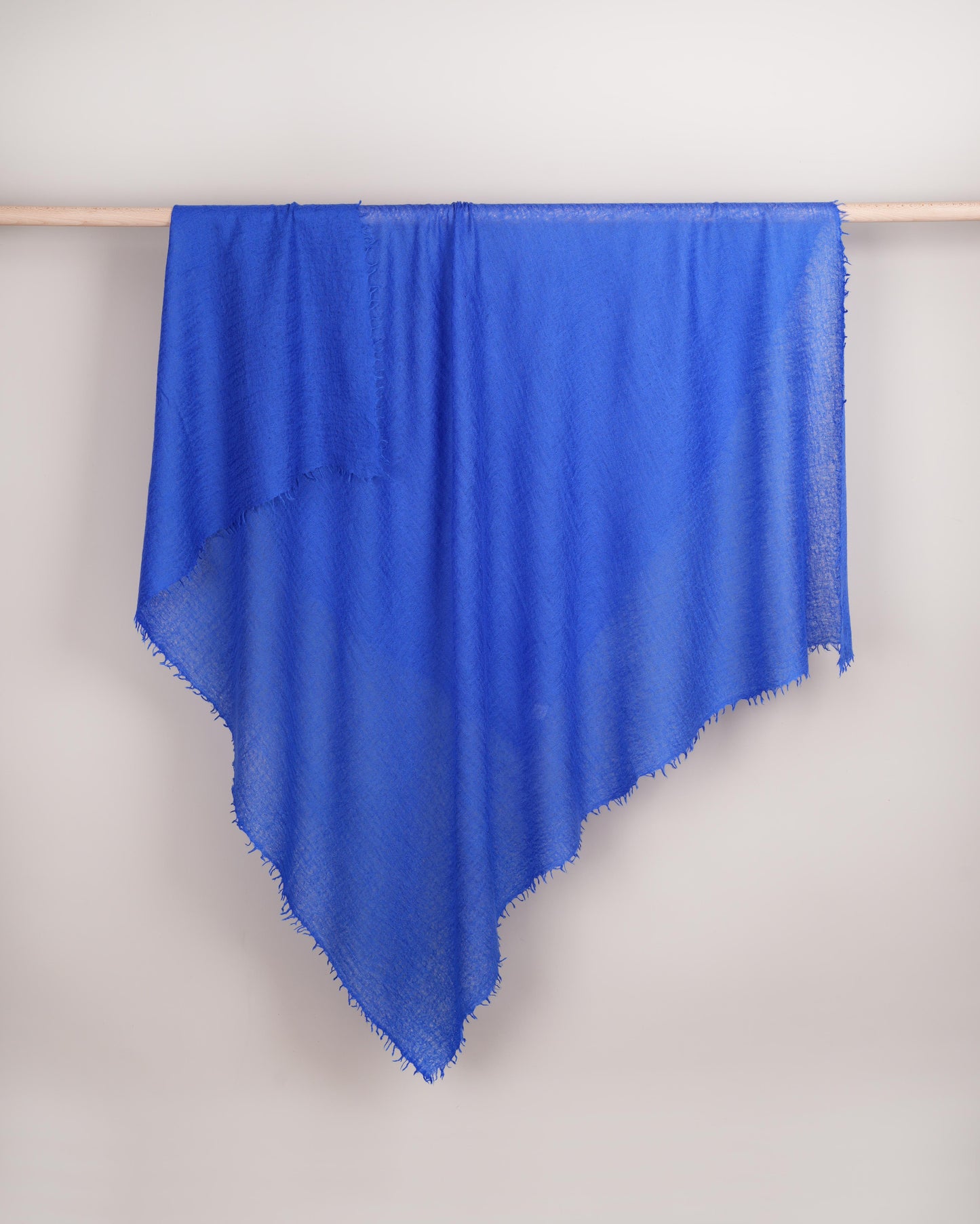 Eco-Shahtoosh Carré dazzling blue