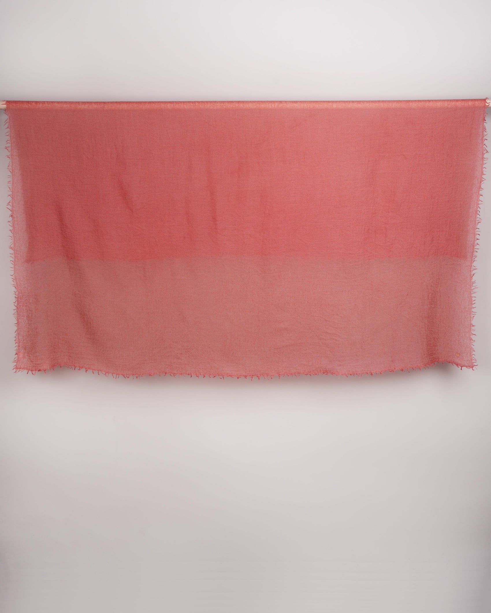 Eco-Shahtoosh Carré desert rose