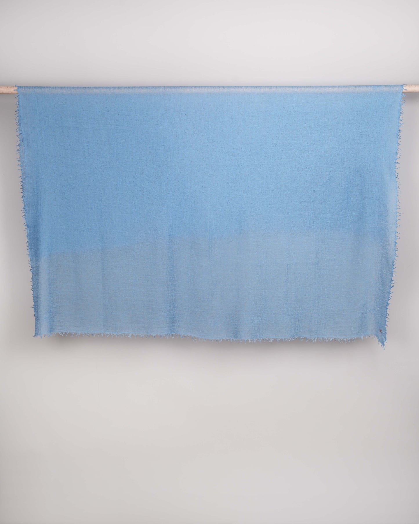 Eco-Shahtoosh Carré dusk blue