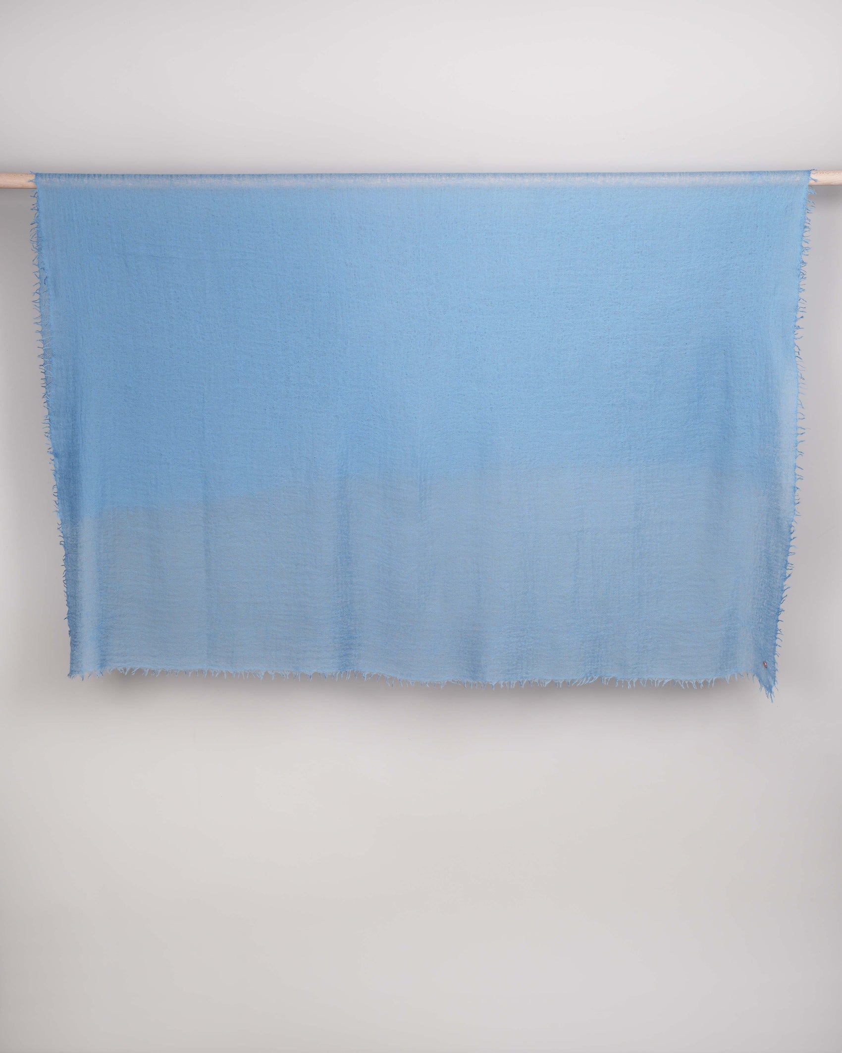 Eco-Shahtoosh Carré dusk blue