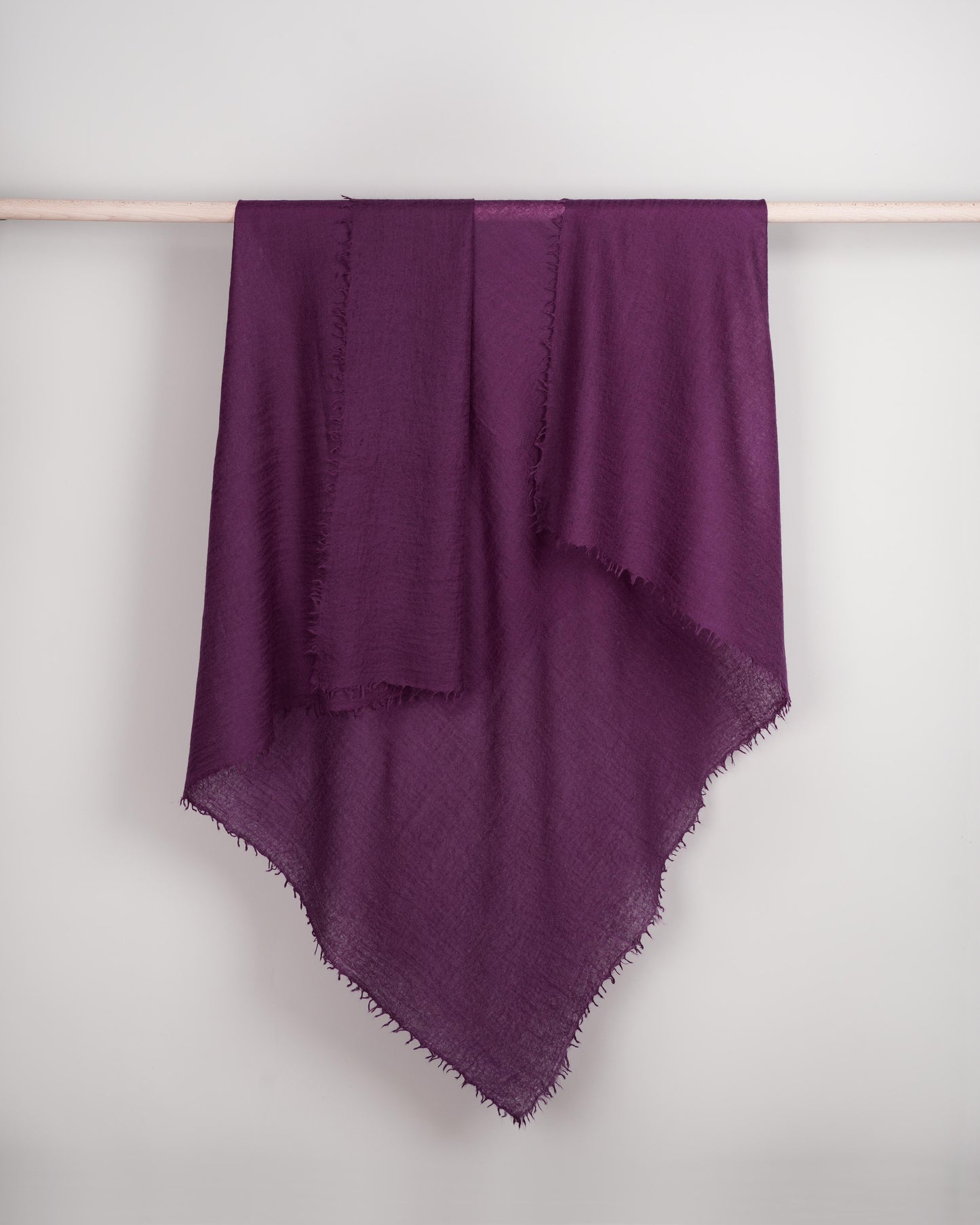 Eco-Shahtoosh Carré gloxinia