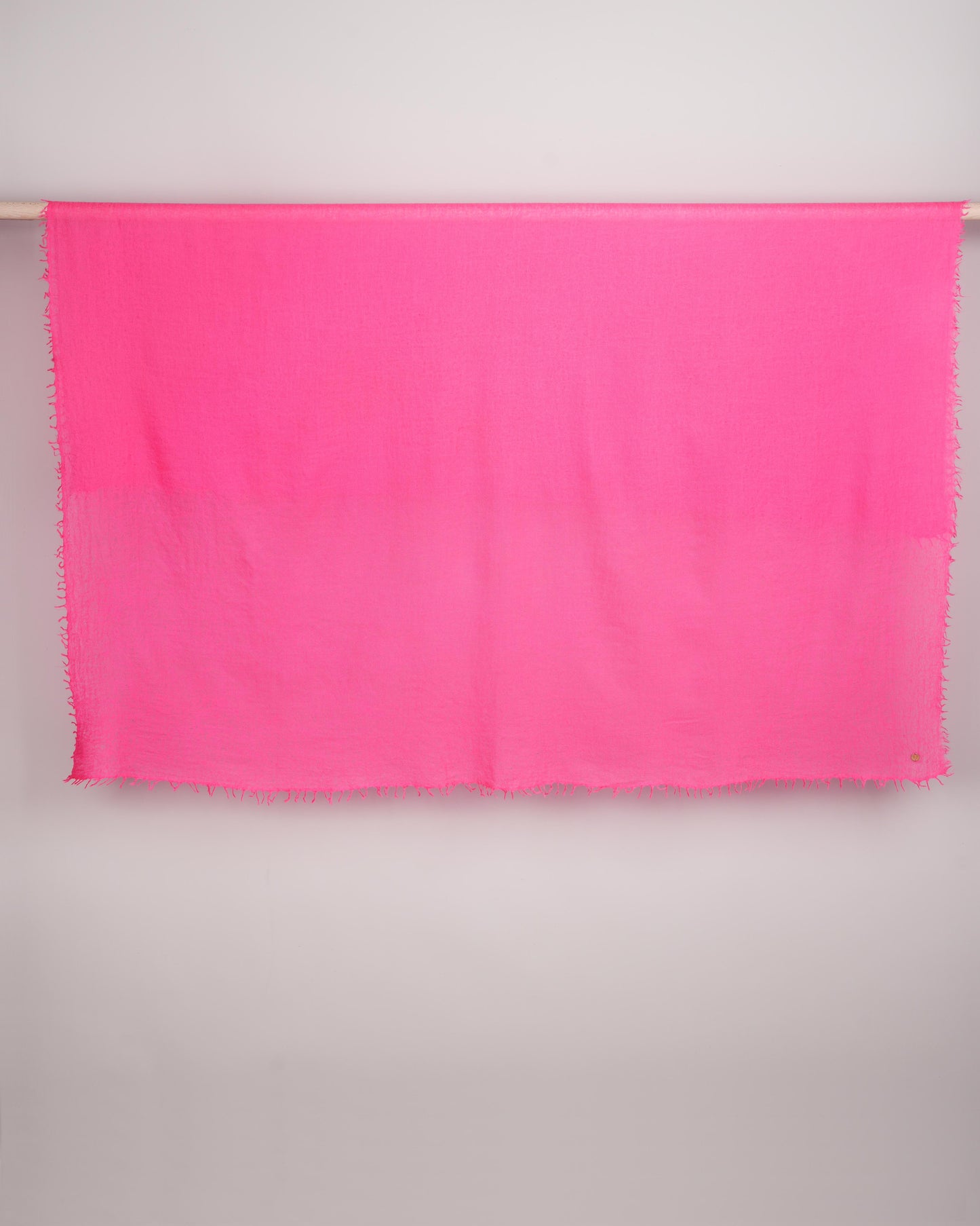 Eco-Shahtoosh Carré neon pink