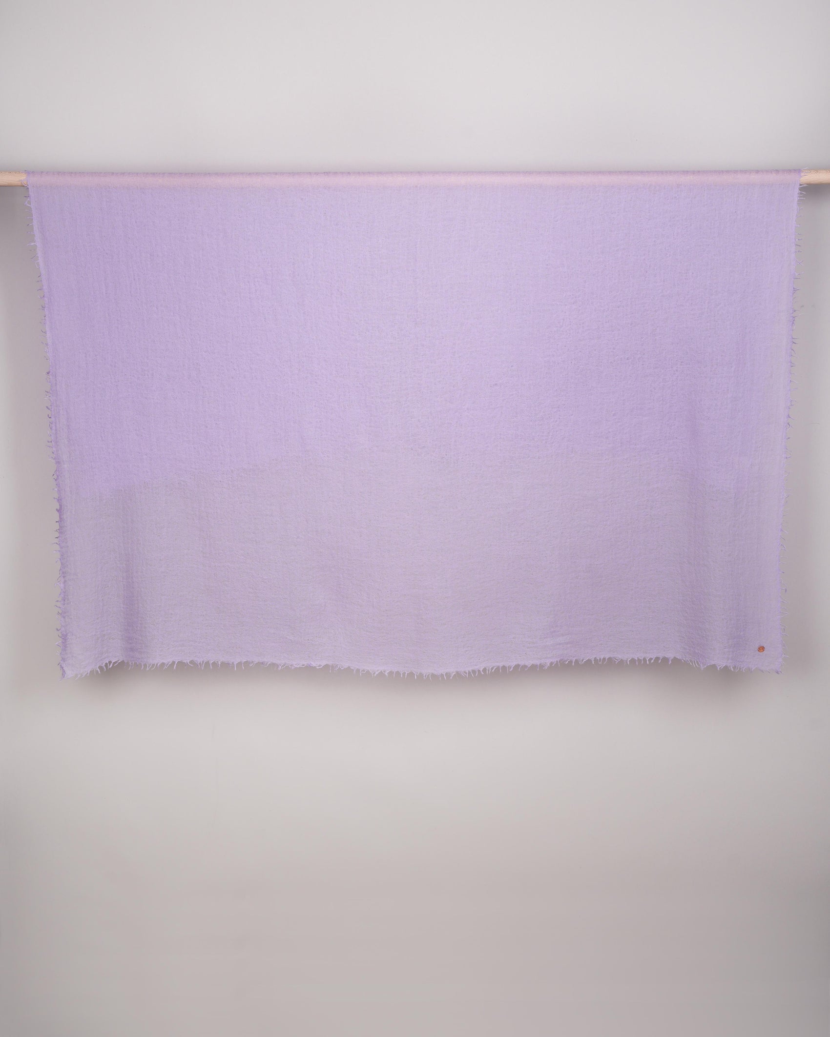 Eco-Shahtoosh Carré pastel lilac