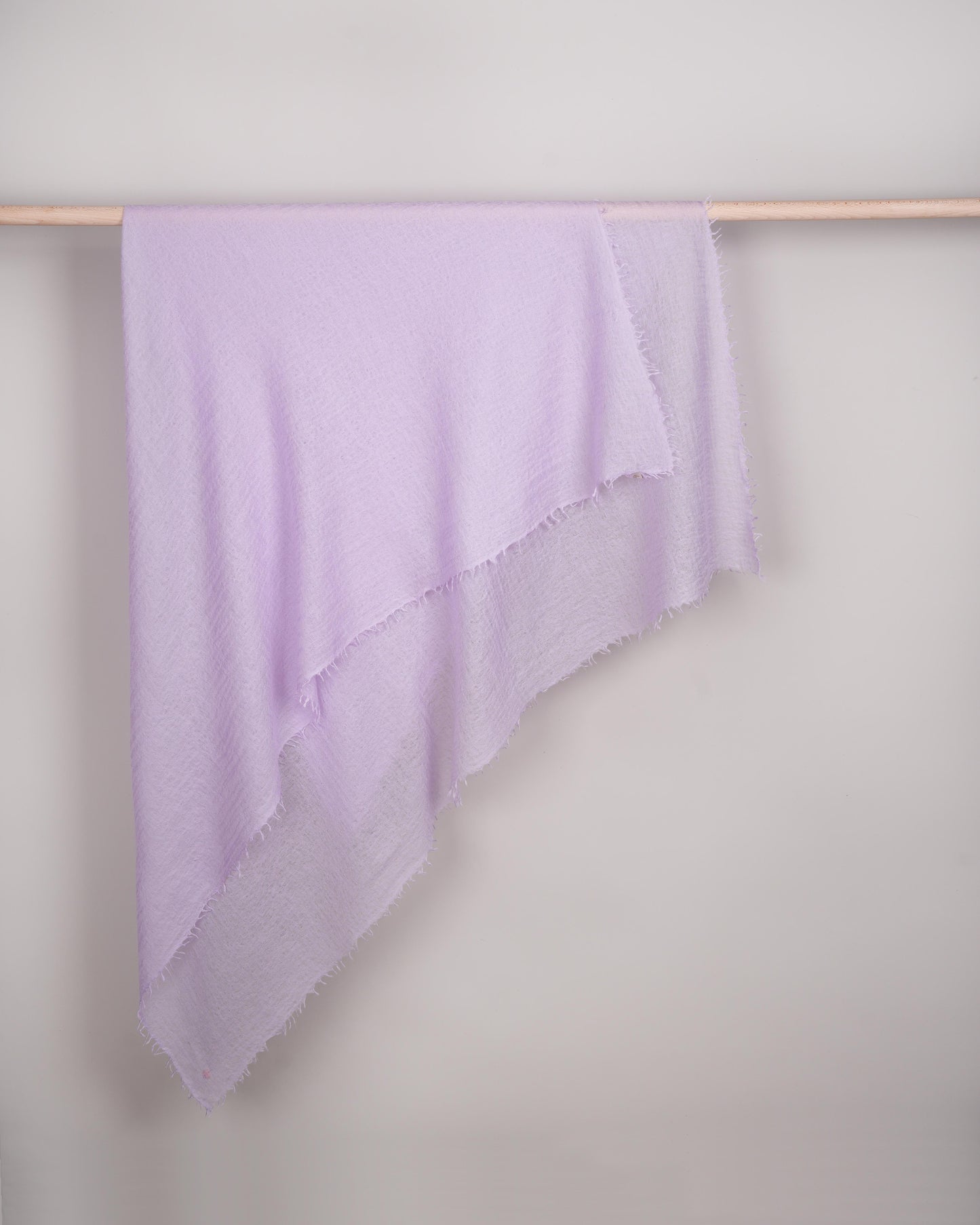 Eco-Shahtoosh Carré pastel lilac