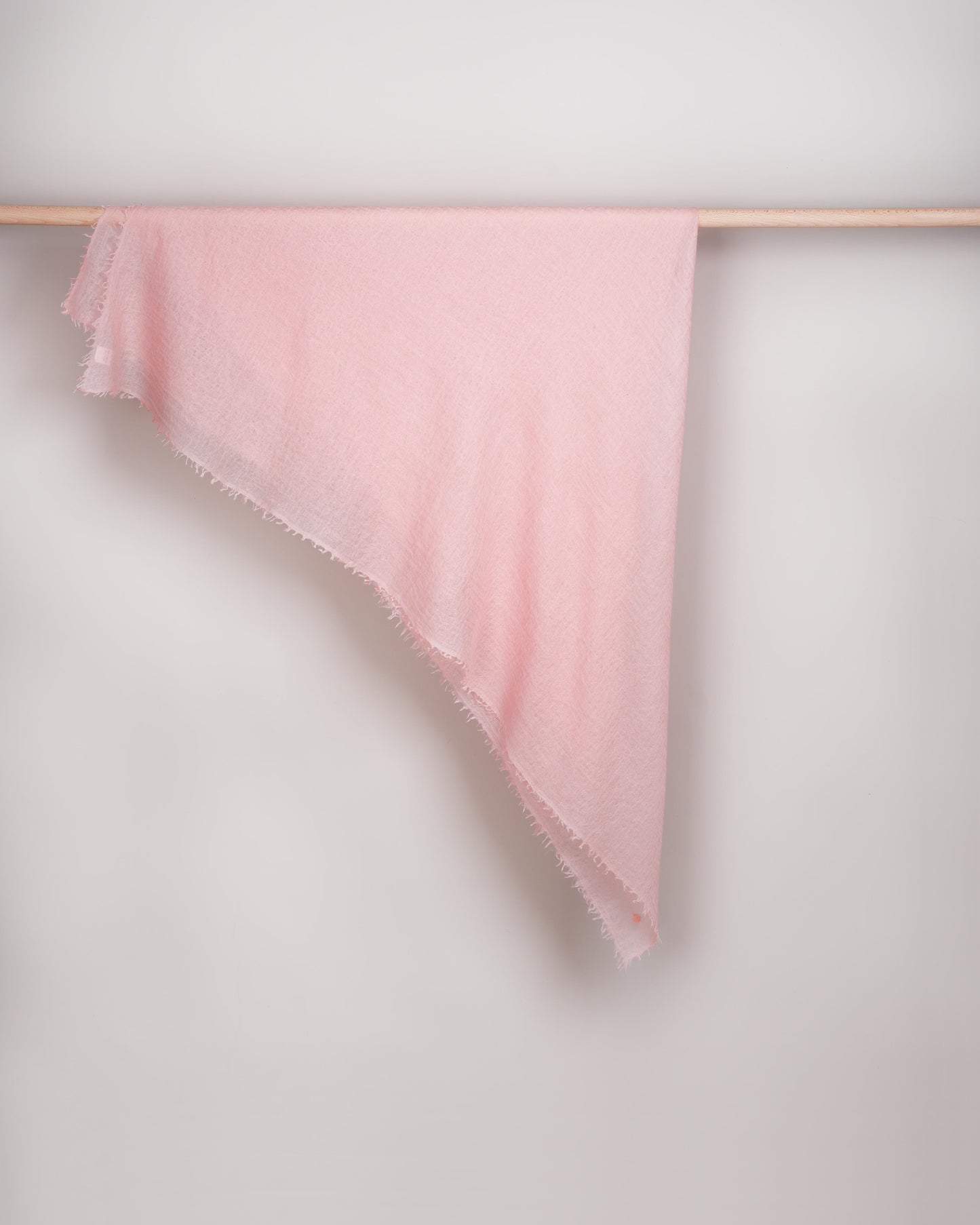 Eco-Shahtoosh Carré powder pink