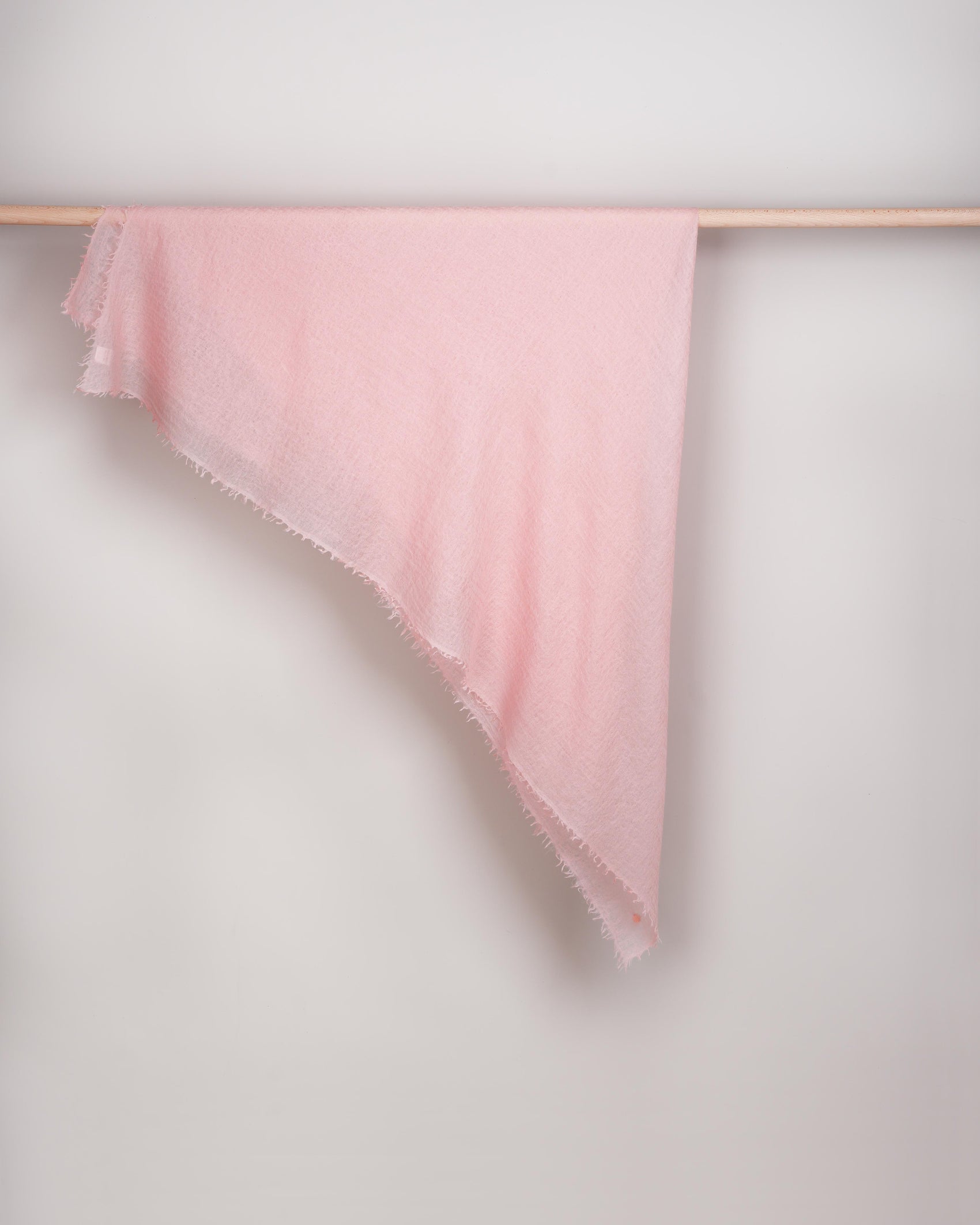 Eco-Shahtoosh Carré powder pink