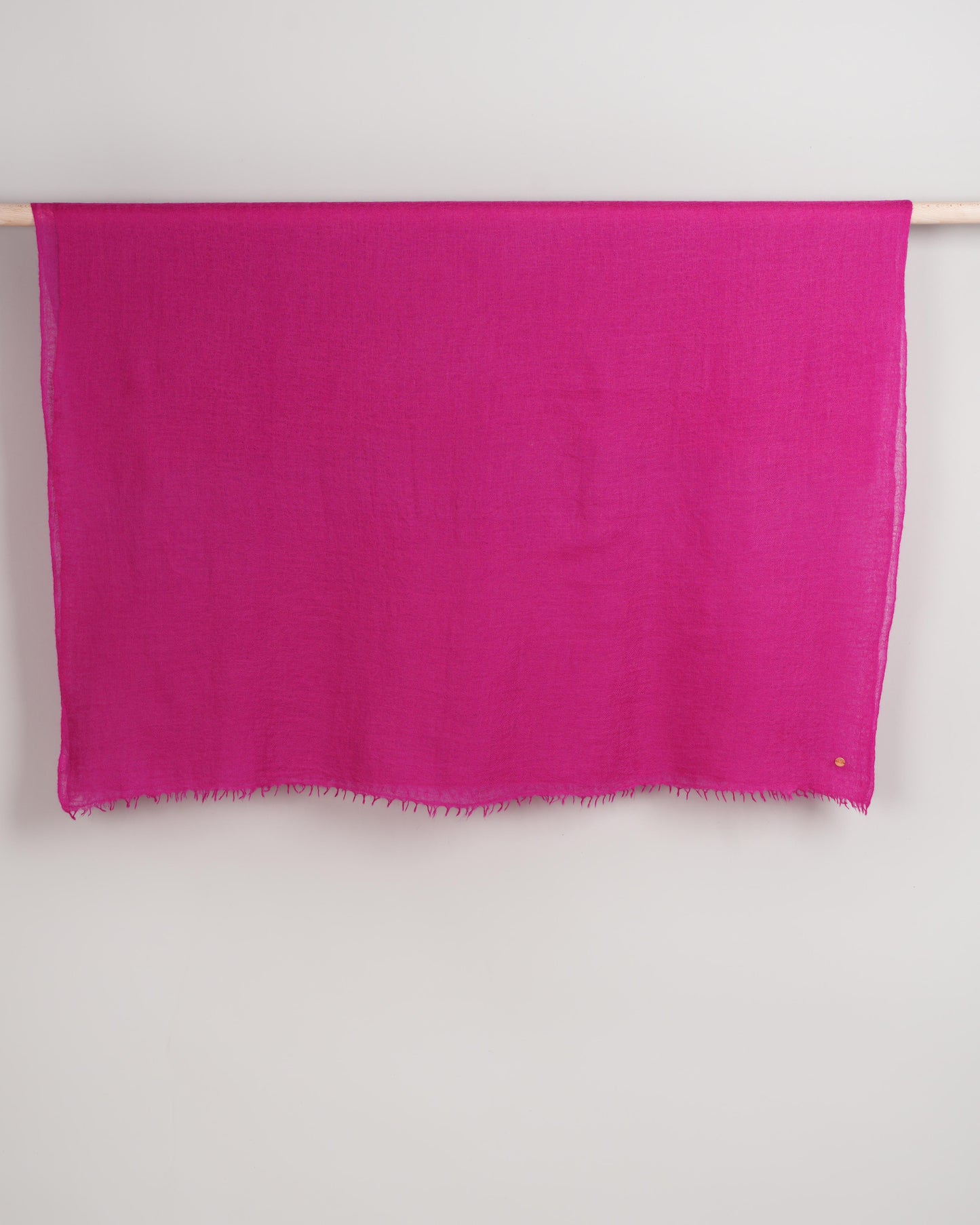 Eco-Shahtoosh fuchsia rose