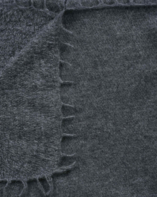 Kuma Fuyu Pashmina charcoal melange