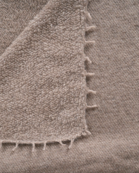 Kuma Fuyu Pashmina natural coffee light