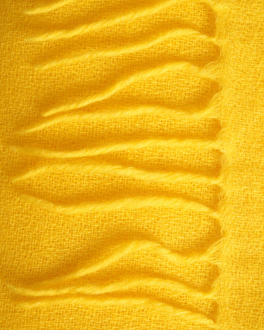 Kaschmirtuch Kunjo empire yellow