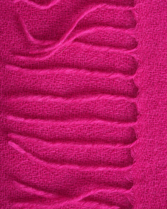 Kaschmirtuch Kunjo fuchsia rose