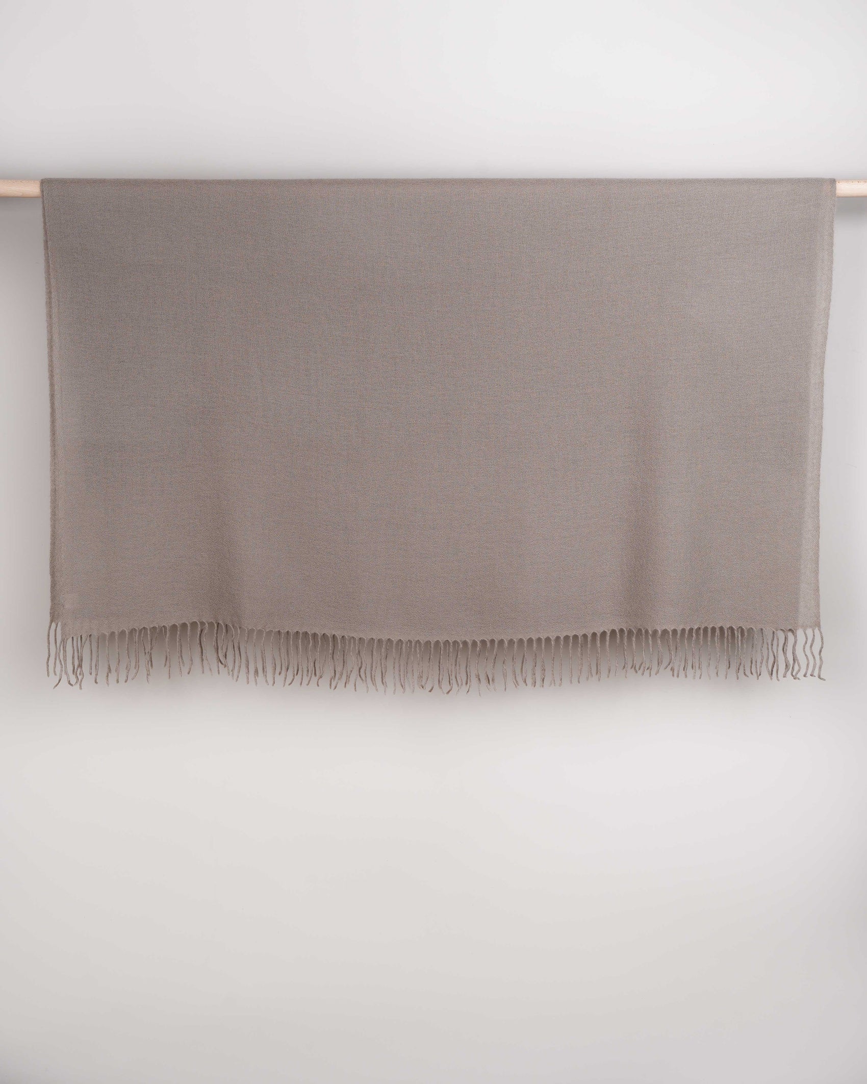 Kaschmirtuch Kunjo fungi grey