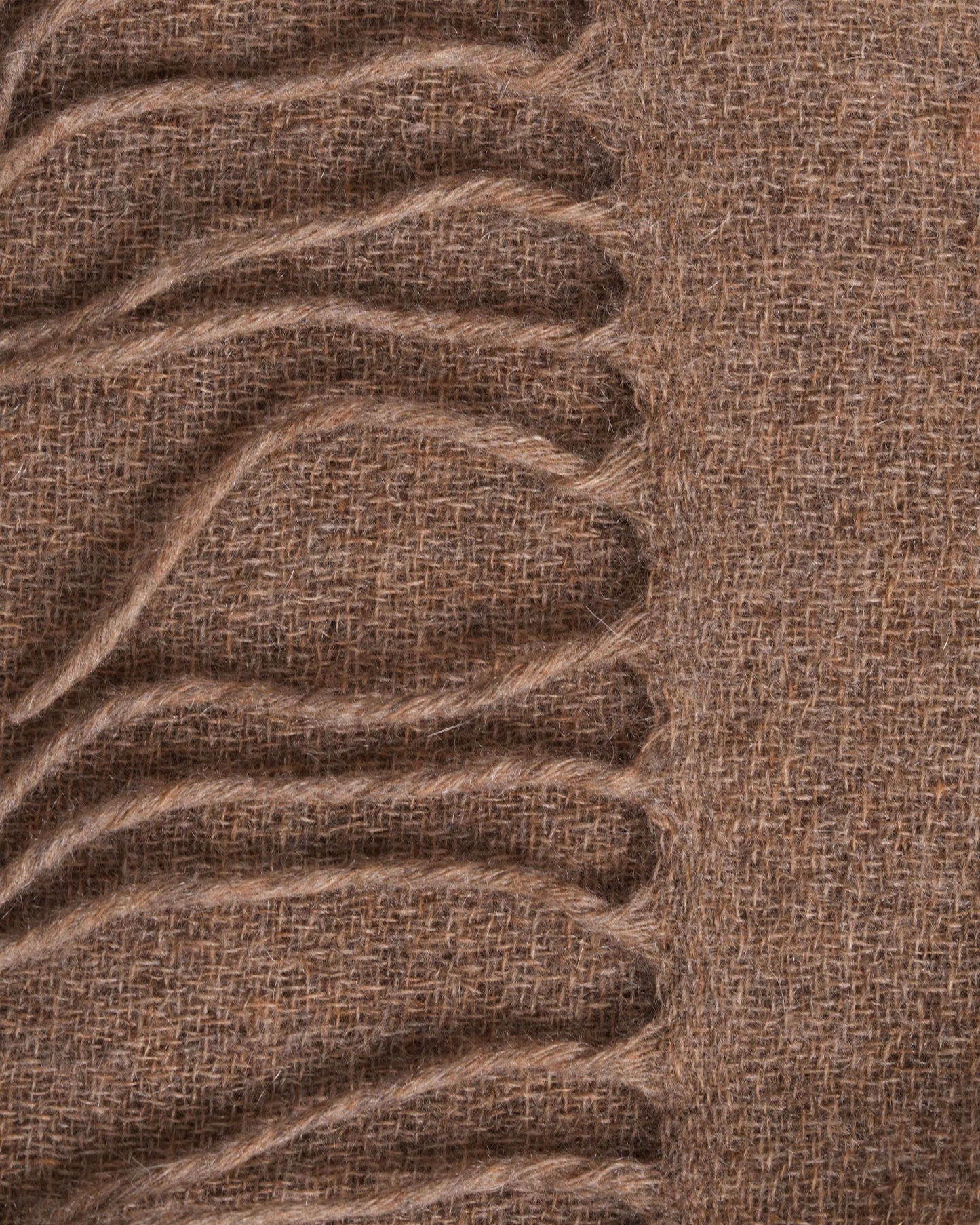 Kaschmirtuch Kunjo natural coffee