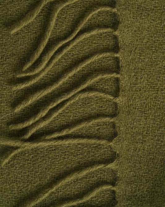 Kaschmirtuch Kunjo olive