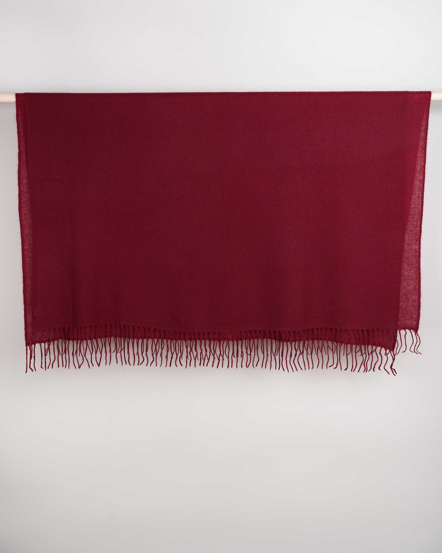 Kaschmirtuch Kunjo tibetan red