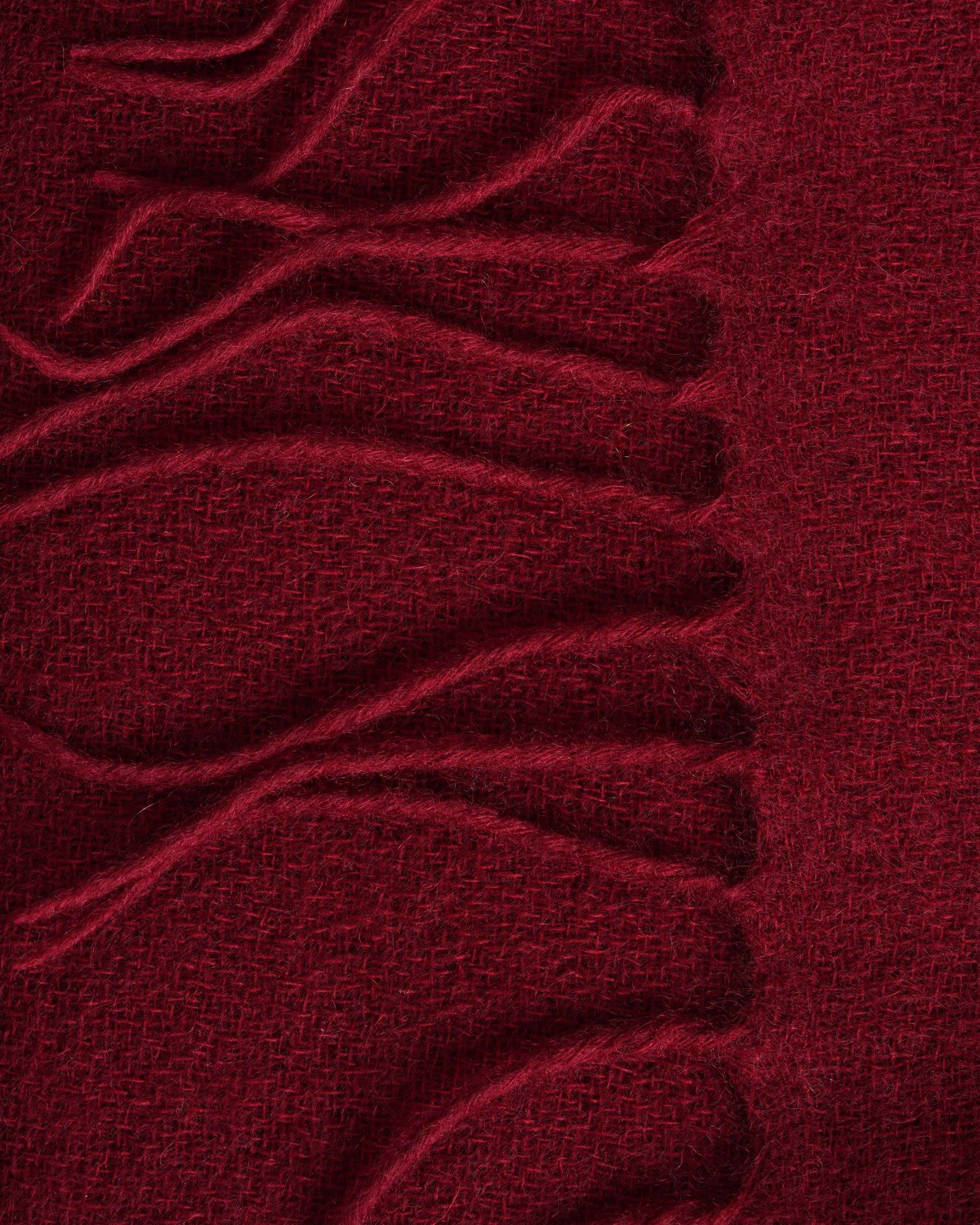 Kaschmirtuch Kunjo tibetan red