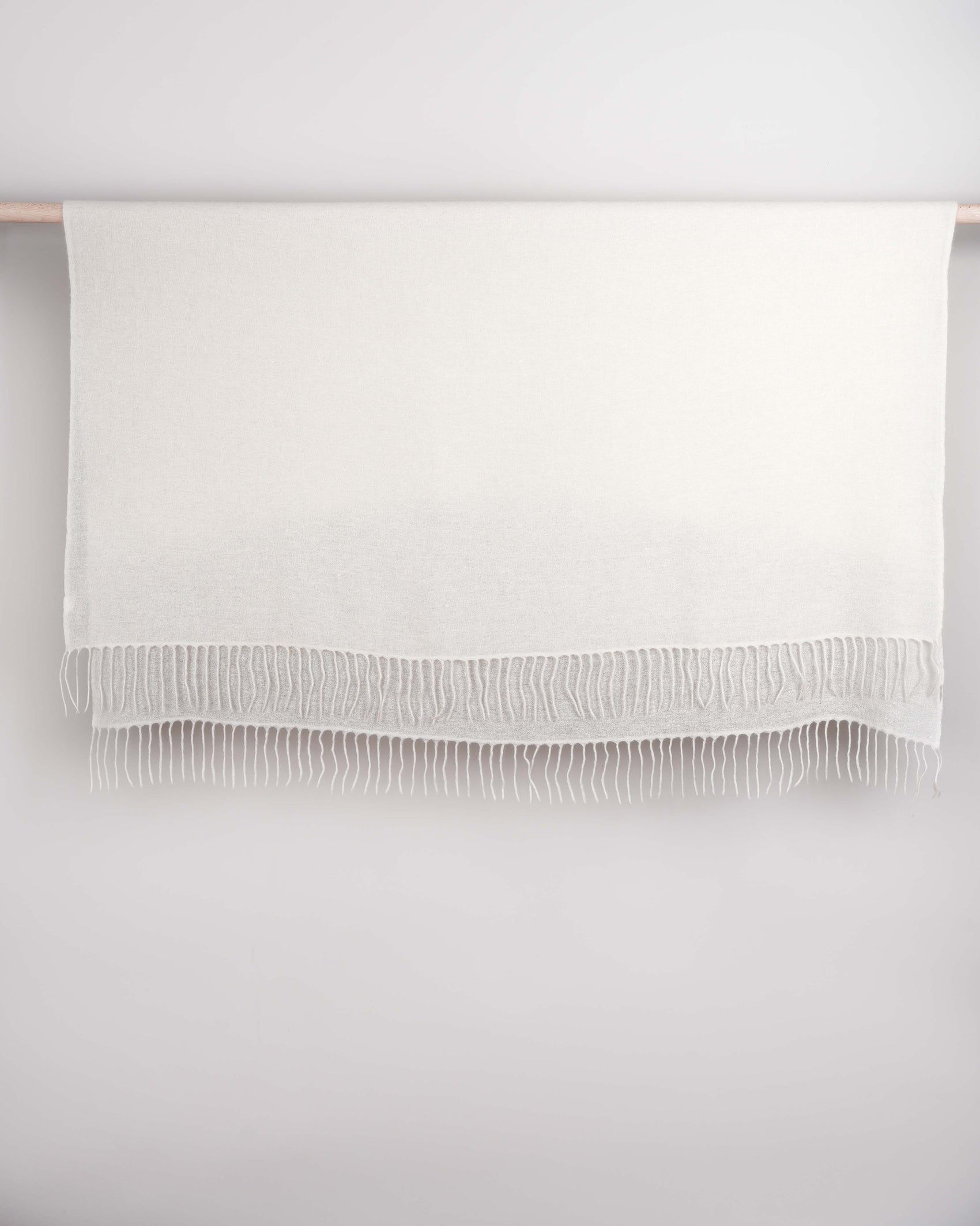 Kaschmirtuch Kunjo wool white