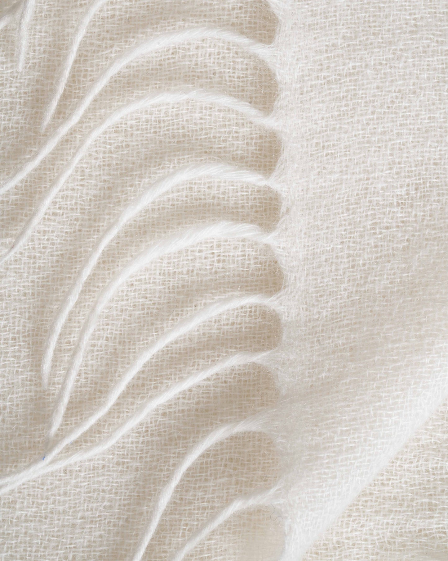 Kaschmirtuch Kunjo wool white