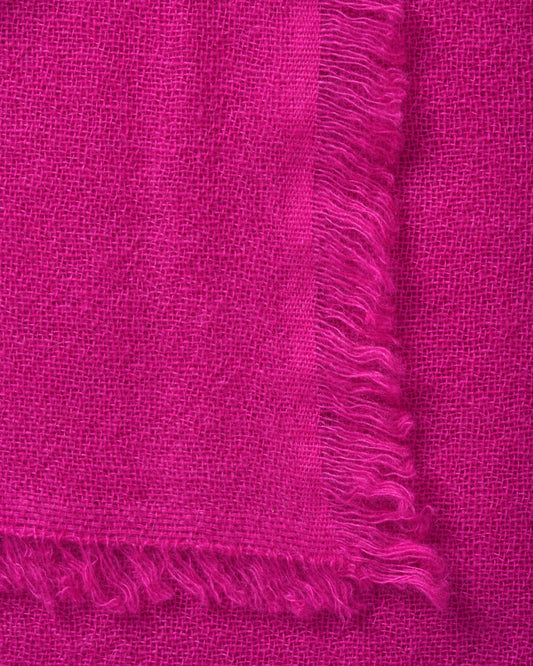 Kyōto Pashmina fuchsia rose