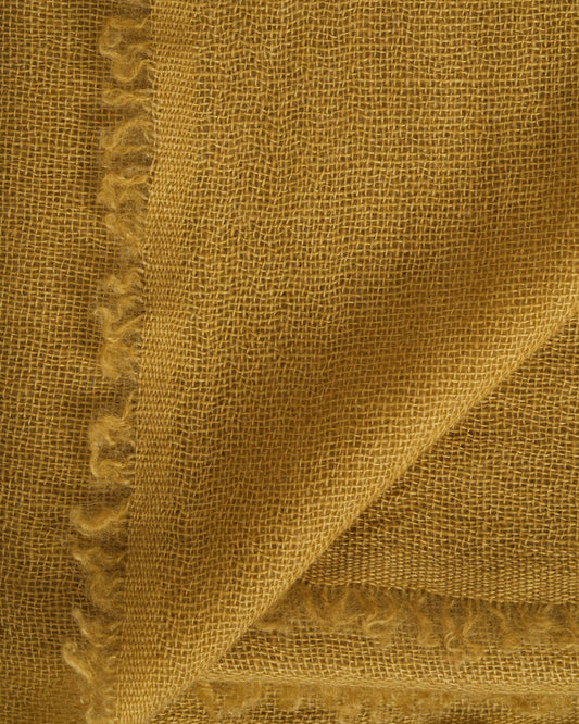 Kyōto Pashmina mustard gold
