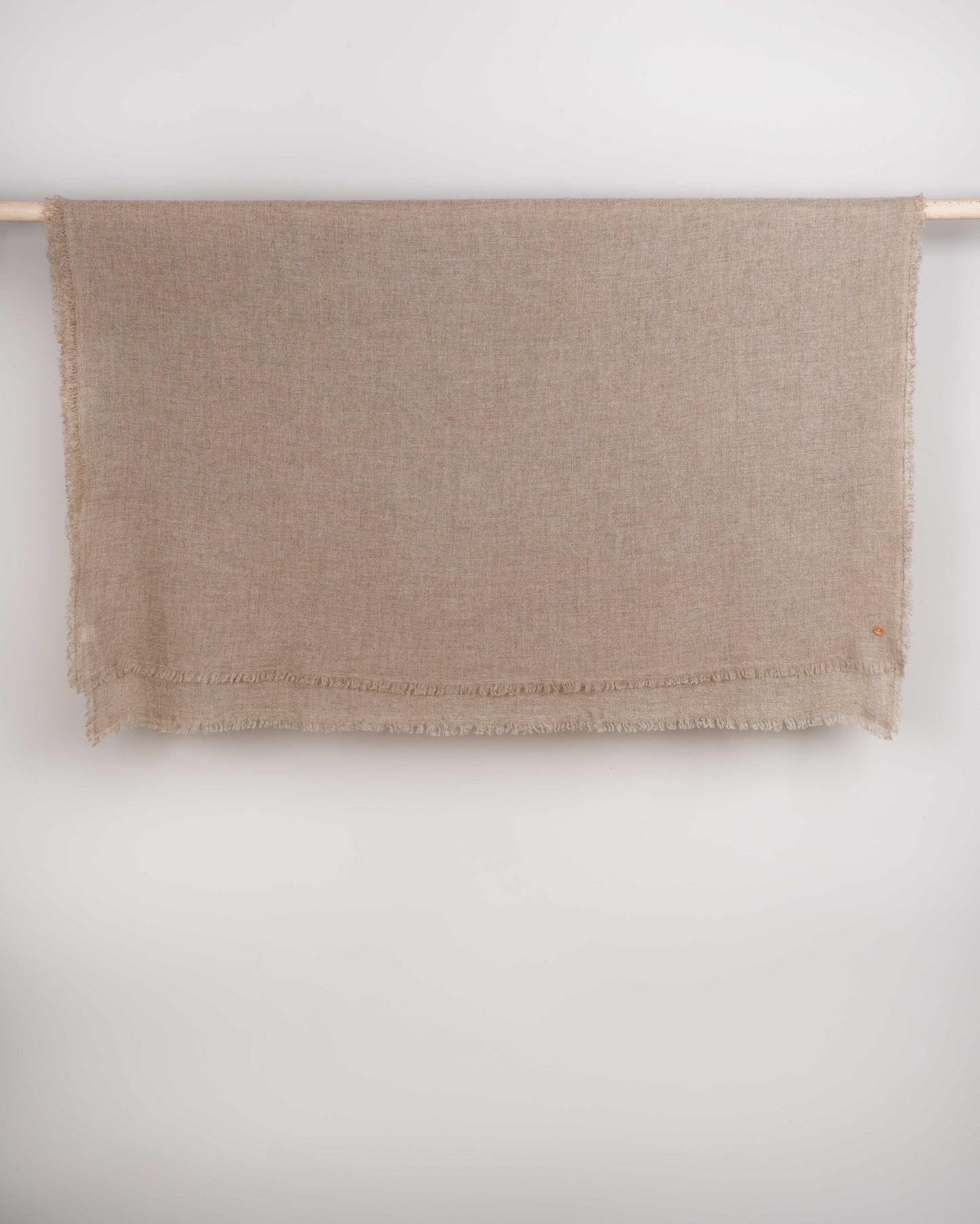 Kyōto Pashmina natural coffee light