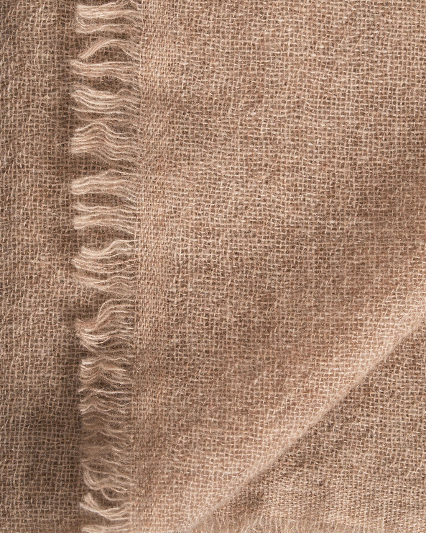 Kyōto Pashmina natural coffee light