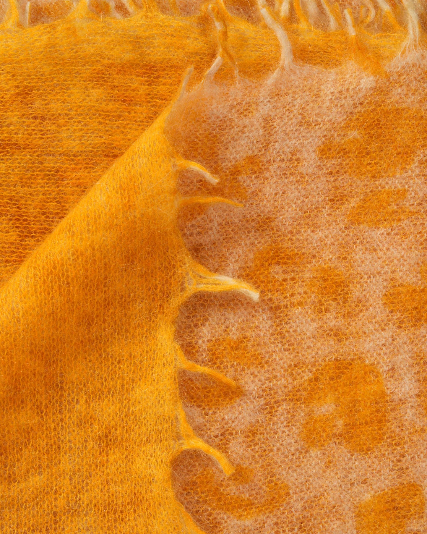 Leopard Pashmina Saffron