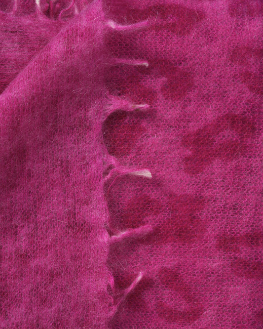 Leopard Pashmina Very Berry