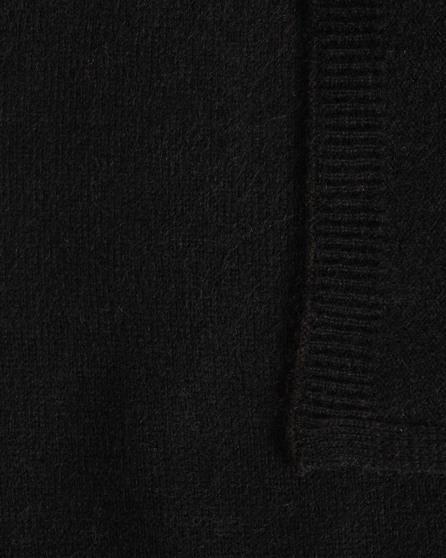 Mori Strickschal Black