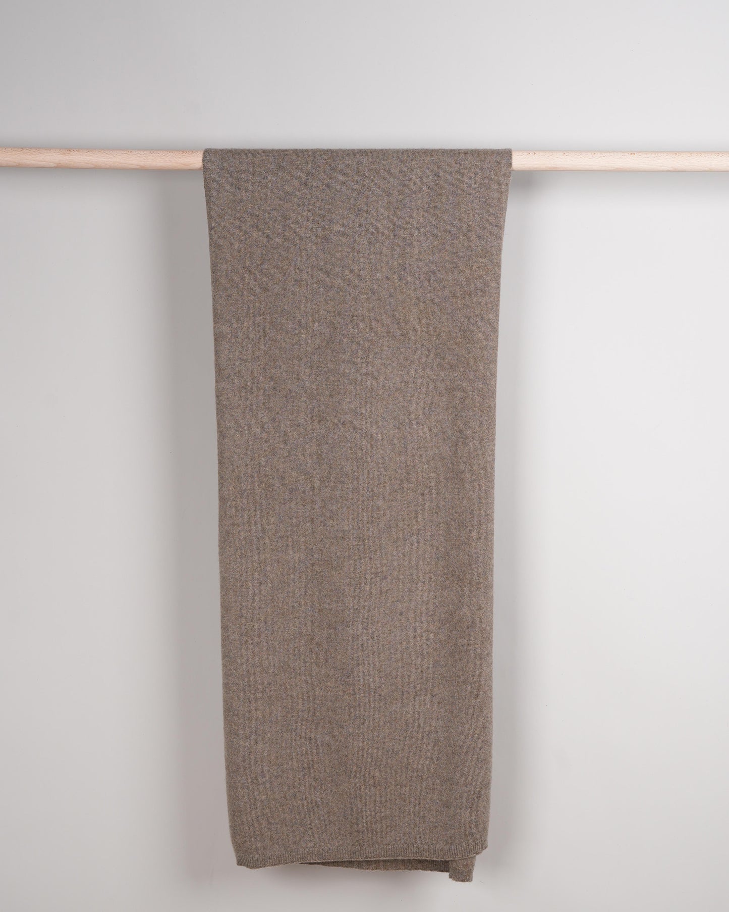 Mori Strickschal Natural Coffee