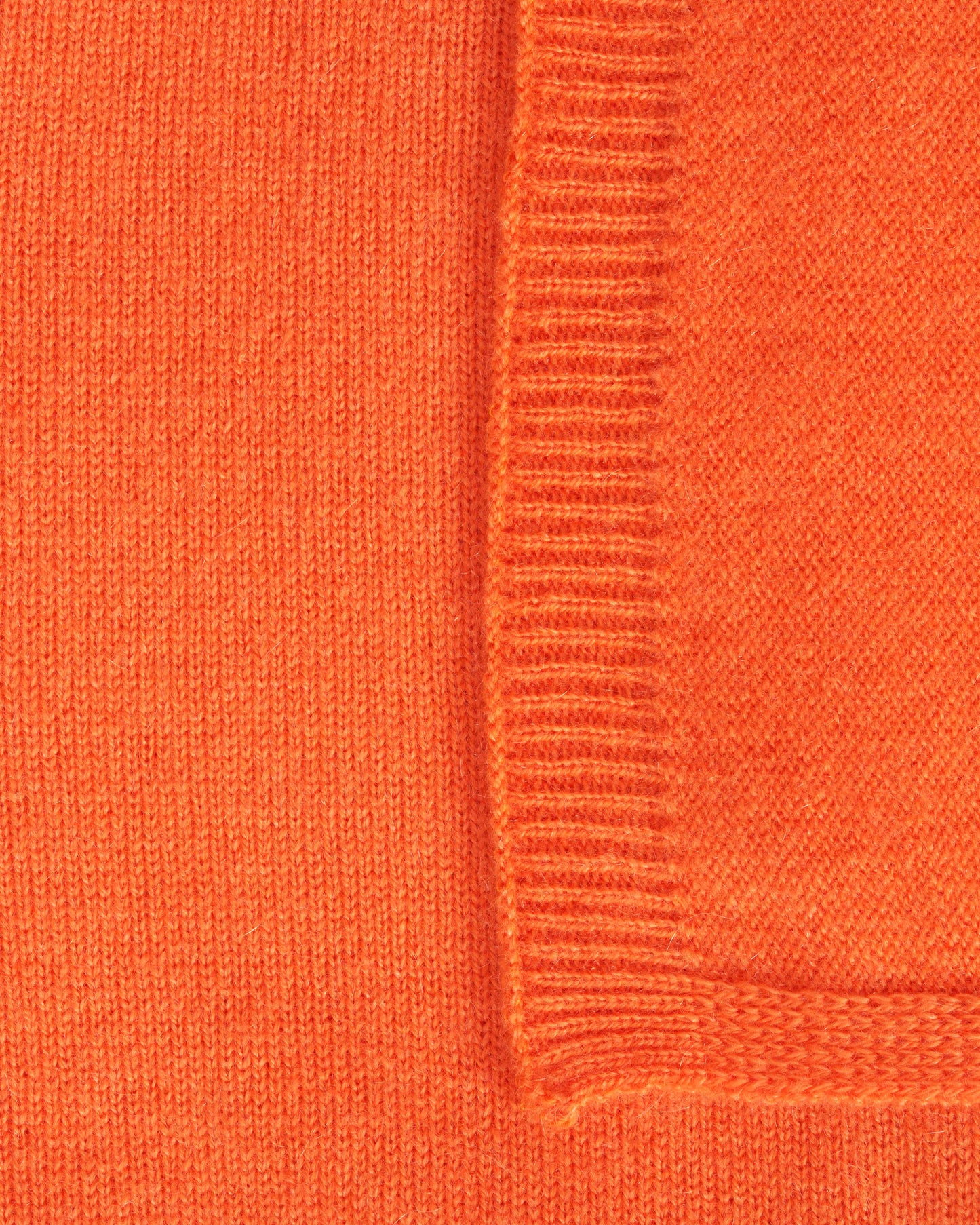 Mori Strickschal Mandarine